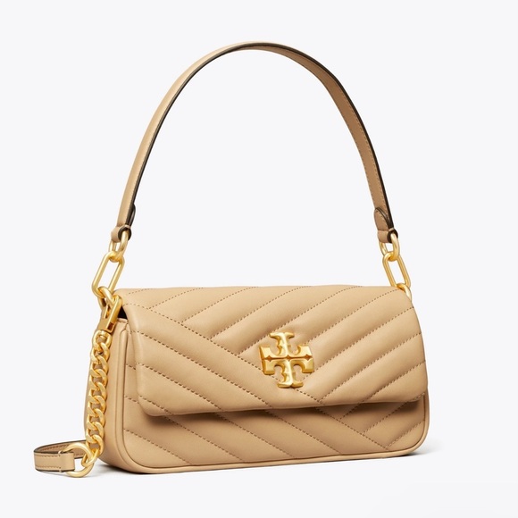 TORY BURCH NWT 💯AUTHENTIC Kira Chevron Flap - Picture 5 of 8